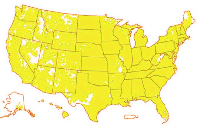 Network Coverage Map